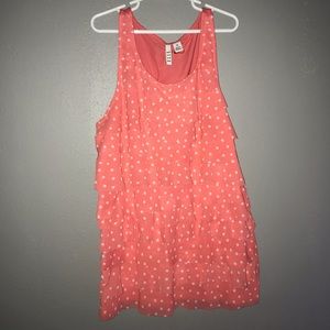 Elle Polka Dot Ruffled Tank